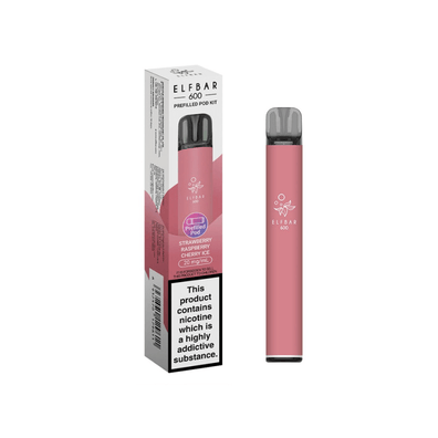 ELF BAR 600 Pre - Filled Pod Kit | Box of 10 - #Vapewholesalesupplier#